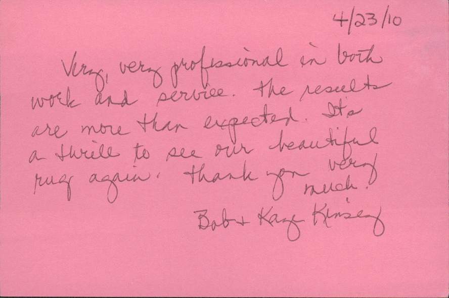Archived customer letter 25