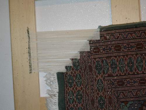 Oriental rug repair example 1
